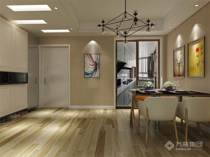 餐厅重视功能和空间组织