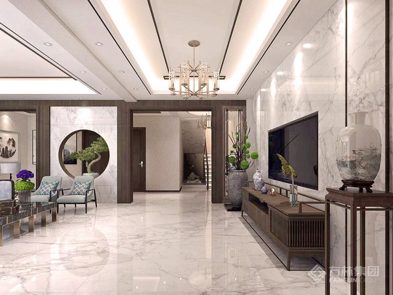 辽宁朝阳方林别墅装修效果图