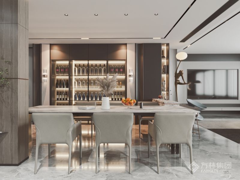 构筑立面的完整度以自立包容的姿态，将焦点转移至功能下的美感氛围，以风格、元素的大胆组合和想象，追逐于结构、形式、色感带来的沉浸感受。