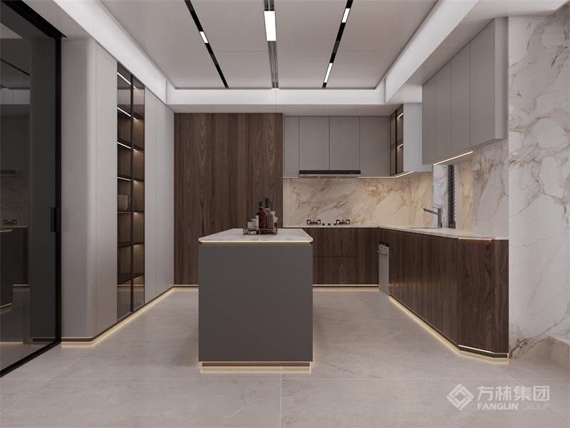 厨房是非常能体验生活品质的地方，一个高颜值的厨房能够完全显现主人的品味