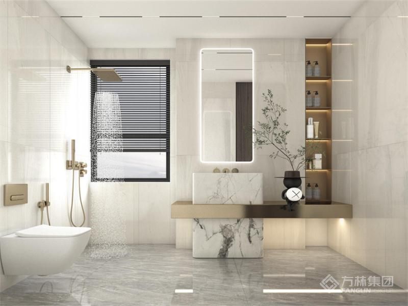卫生间其实是很总要的空间，除了满足使用的需求也要有格调